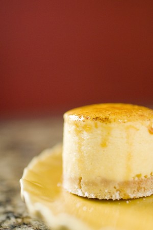 Crème Brûlée Cheesecake Singles - Pick Up at the Bakery Only